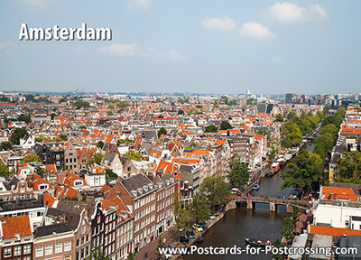 Amsterdam postcard - Skinny bridge