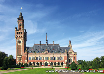 The Hague postcard - Peace Palace