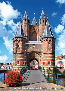 Postcard Haarlem - Amsterdamse poort