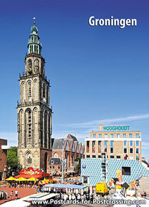 Postcard Martinitoren - Groningen