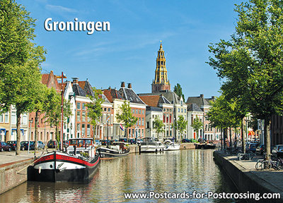 Postcard Der Aa Kerk - Groningen