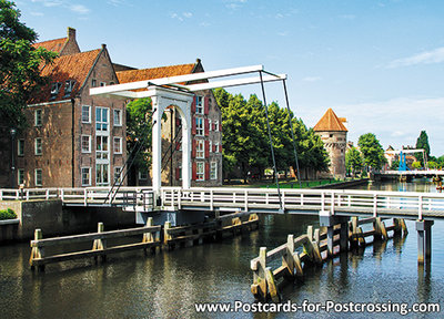 Postcard Zwolle - Pelserbridge