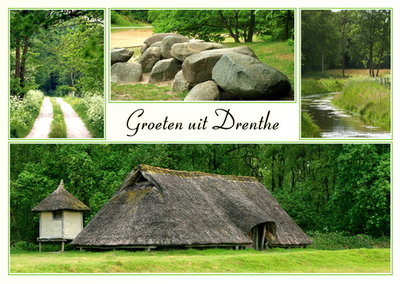 Postcard landscape in Drenthe
