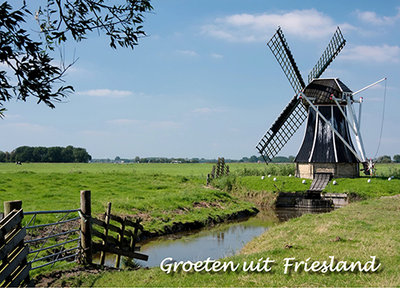 Postcard Friesland 002