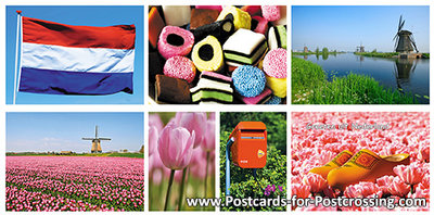 Postcard set Typically Dutch