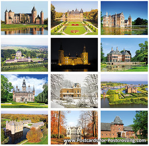 Castle postcard set