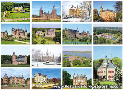 Castle postcard set