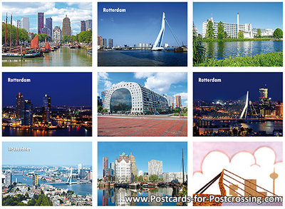 Postcard set Rotterdam