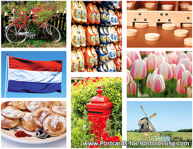 Postcard set Dutch