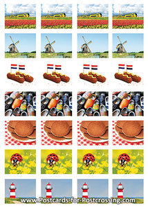 Dutch sticker sheet