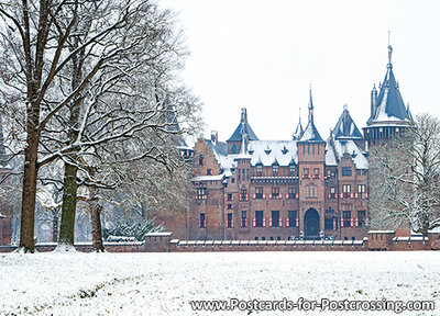 Postcard castle de Haar in Haarzuilens