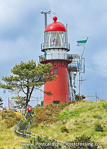 Postcard lighthouse Vlieland