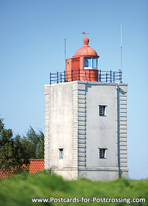 Enkhuizen postcard - lighthouse de Ven