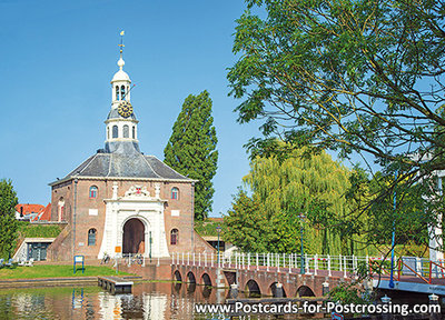 Leiden postcard - Zijlpoort