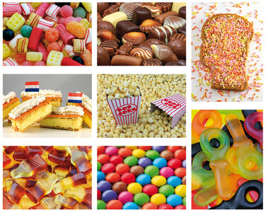 Food postcards