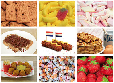 Food postcards
