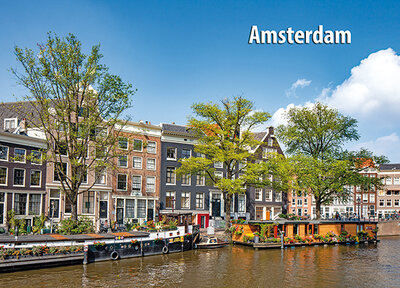 Amsterdam postcard - canals - world heritage