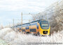 Train postcards set