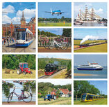 Postcard sets | Transportation postcard set Postcard sets | Transportation postcard set