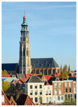 Middelburg postcards | Abdijtower de Lange Jan postcard