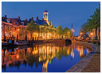 City postcards | Old town hall in Dokkum postcard City postcards | Old town hall in Dokkum postcard