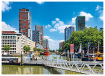 Rotterdam postcards | Leuvehaven postcard