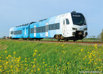 Railway postcards | Arriva train with flowers postcard Railway postcards | Arriva train with flowers postcard