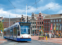 Railway postcards | Tram in Amsterdam postcard Railway postcards | Tram in Amsterdam postcard