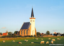 Landscape postcards | Church den Hoorn postcard