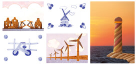 Postcard sets | Nivoka postcard set