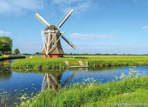 Mill postcards | Postcard Krimster mill in Zuidwolde