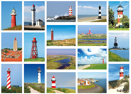 postcard set lighthouses postcard set lighthouses