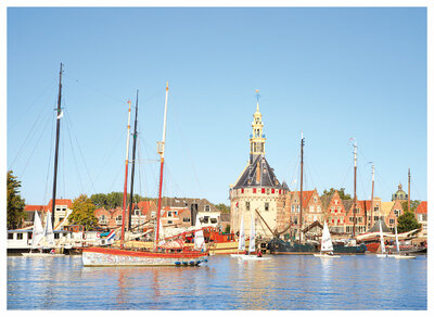 Ansichtkaart Hoorn-hoofdtoren Ansichtkaart Hoorn-hoofdtoren